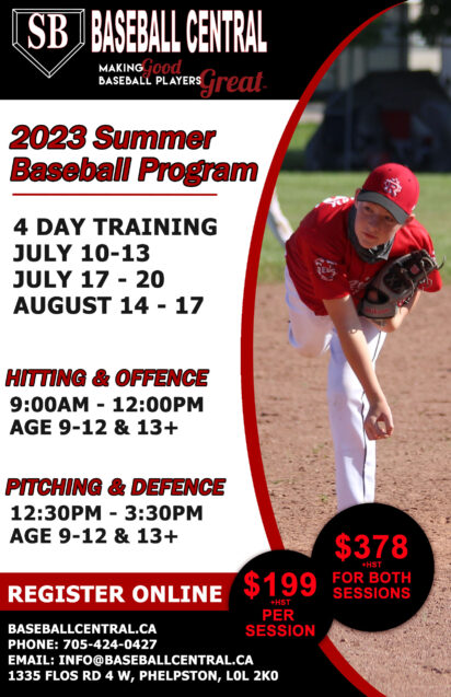 2023 Summer Baseball Program